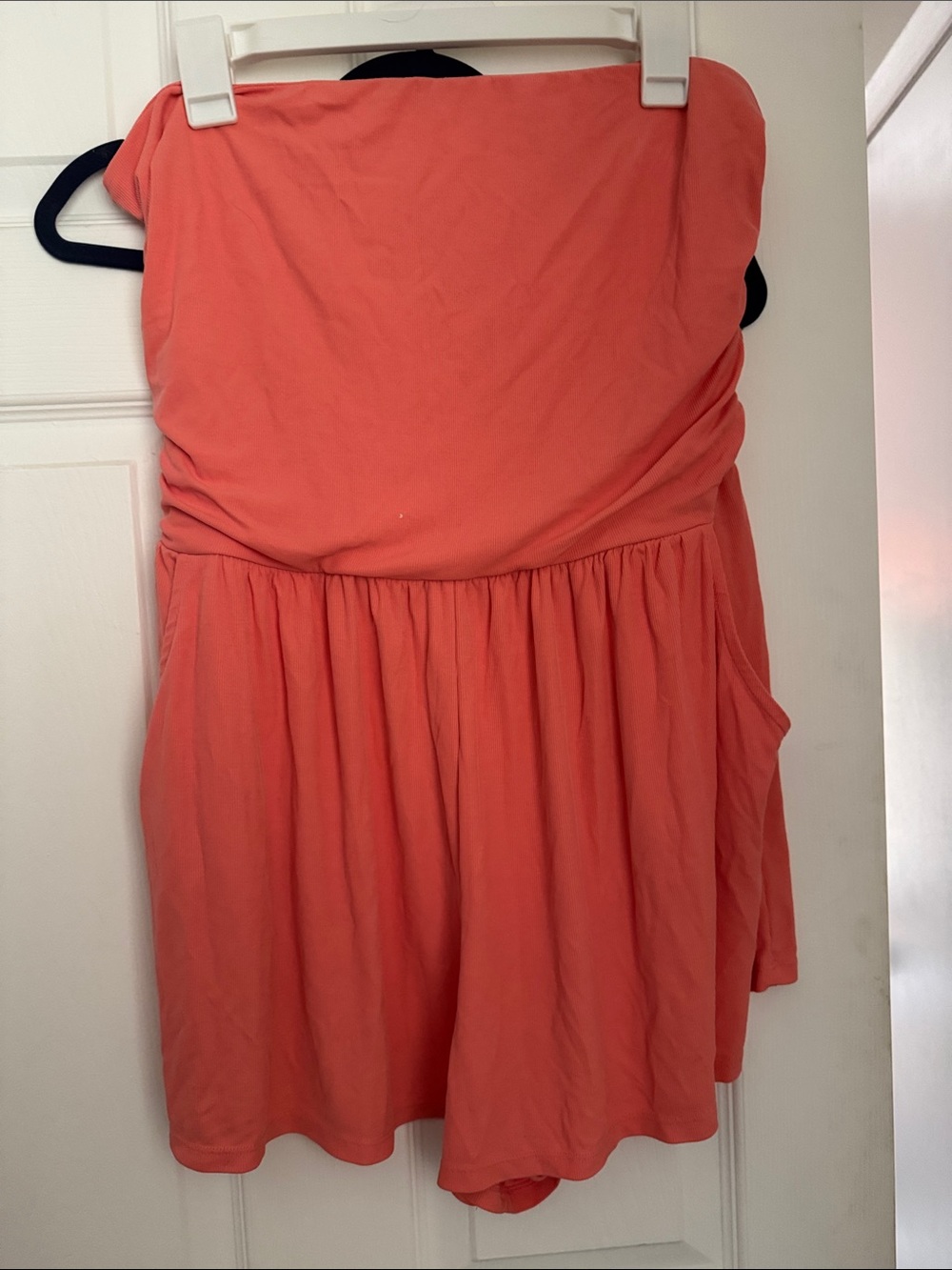 wild fable Coral Strapless Top